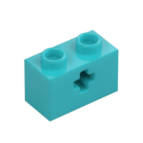 Brick with cross hole