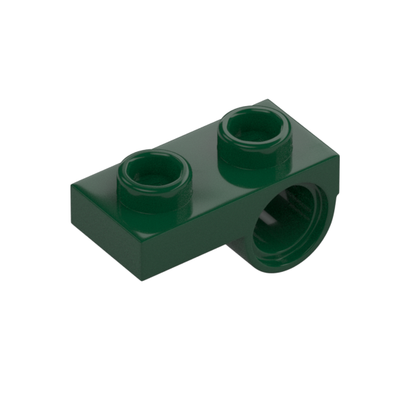 Plate with horizontal hole