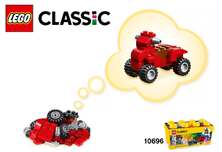 Lego Building Instructions Istruzioni Lego Classic 10696 LEGO