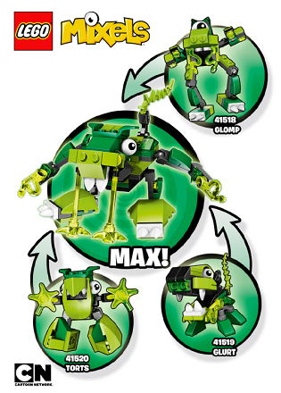 LEGO® Construction manual:GLOMP 41518