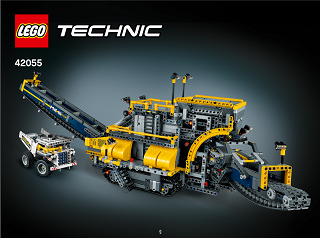 elegant Takke Sporvogn LEGO® Bauanleitung:Schaufelradbagger 42055