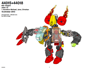 lego hero factory 44018