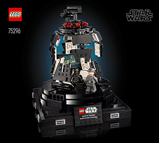 LEGO Star Wars Series 75296 Cámara de meditación Darth Vader 