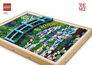 克劳德·莫奈 — 睡莲池上的桥说明书