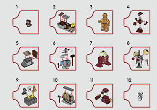 2025年星球大战圣诞倒数日历说明书