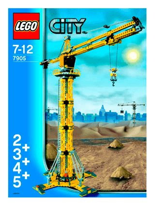 BUILDING INSTRUCTION, 7905 IN