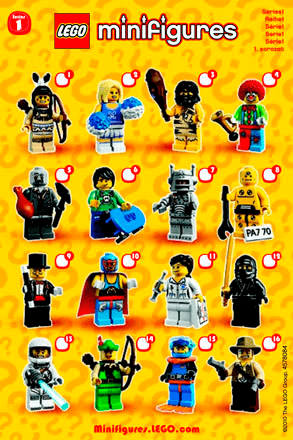 Ninja #29 Lego 8683 col01-12 Minifigures Minifiguren Sammelfiguren Serie 1 