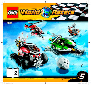 來夢ページ LEGO Instructions for set 6733 Snap's Cruiser, Island Xtreme
