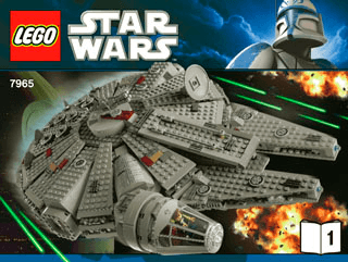 lego star wars millennium falcon 7965