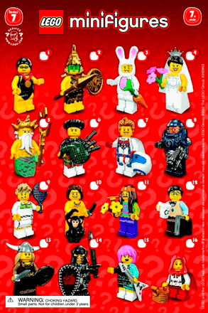 LEGO ® personaggi serie 7-8831-no 09-giocatori di tennis 