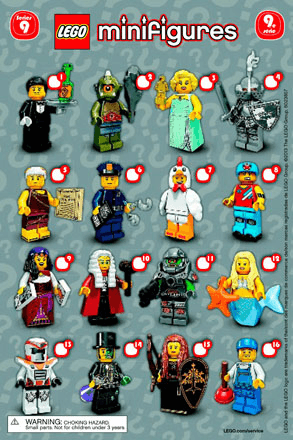 LEGO Minifigures Série 9 ** Choisissez Votre Personnage ** 