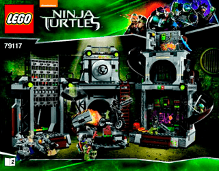 lego ninja turtles 79117