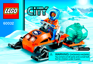 LEGO® City Arctic Explorer Snowmobile – AG LEGO® Certified Stores