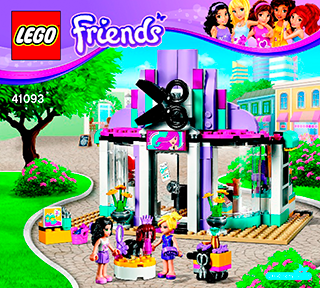 ハートレイク ヘアサロン 41093 - - LEGO.comキッズ