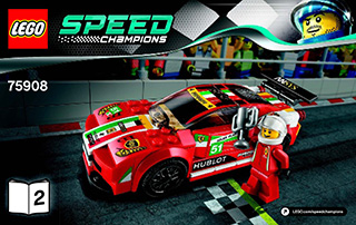 458 イタリア GT2 75908 - レゴ®スピードチャンピオン セット - LEGO ...