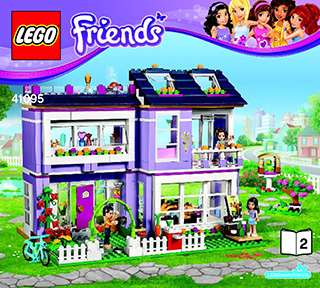 エマのデザイナーズハウス 41095 - - LEGO.comキッズ