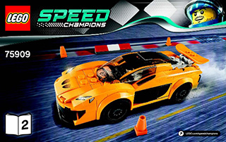 75909 McLaren P1™ & 0.-€ Versand & OVP & NEU & MISB ! LEGO® Speed Champions 