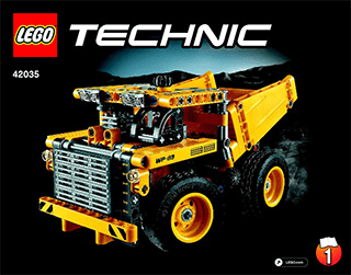 vandfald moronic bronze Minetruck 42035 - LEGO® Technic sæt - LEGO.com for børn