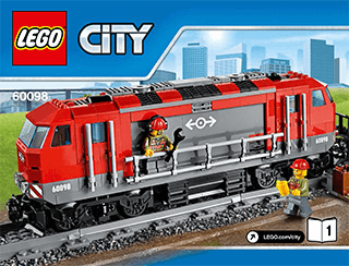 巨型貨運列車60098 - 樂高® 城市系列盒組- LEGO.com 兒童專區