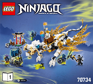 lego ninjago 70734