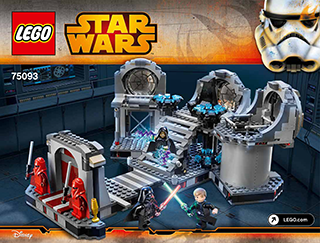 75093 Lego Star Wars Death Star Final Duel Building Kit for sale online 