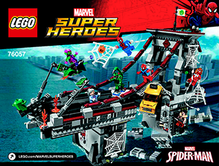 Lego Marvel Super Heroes Minifigura Scorpion 76057 puente batalla NUEVO ** como Nuevo * 