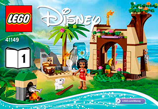 LEGO Disney - L'aventure sur l'île de Vaiana (41149) au meilleur prix sur