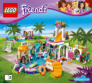LEGO Friends Heartlake Summer Pool 41313 