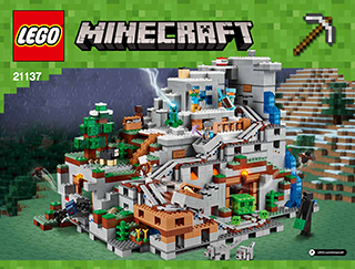 Caverna da Montanha Minecraft (1.000 Peças)