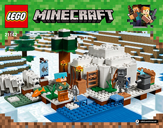 dans sa boîte scellée Boîte d'origine jamais ouverte LEGO ® Minecraft ™ 21142 eisiglu Nouveau neuf dans sa boîte _ The Polar Igloo NEW En parfait état 