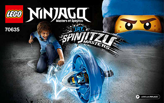 Lego Ninjago 70635 Jay Spinjitzu Masters *BNISB*