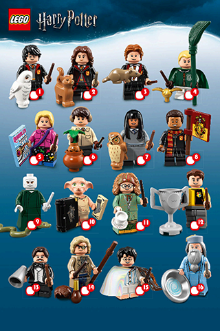 Harry Potter™ and Fantastic Beasts™ 71022 - LEGO® Minifigures Sets LEGO.com for kids