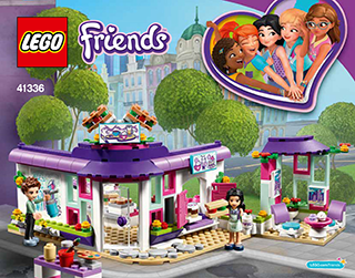 lego friends emma art cafe