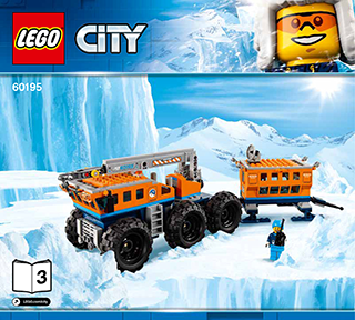 Mobil polarforskningsbase - LEGO® City Sets for barn