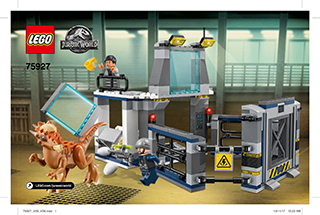 lego jurassic world 75927 instructions