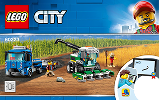 LEGO  CITY 60223 trasportatore di mietitrebbia 