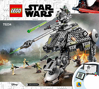 AT AP Walker Star Wars Buildings Set Fit lego