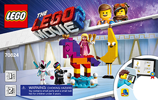 Lego Movie Presentación De La Reina Watevra Wanabi 70824 