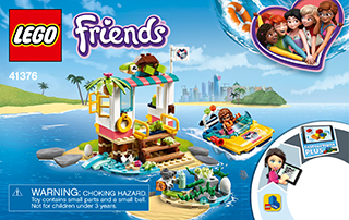 lego friends turtle rescue