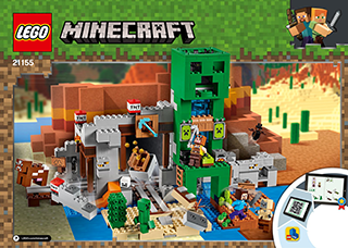 巨大クリーパー像の鉱山 21155 - レゴ®マインクラフト セット - LEGO