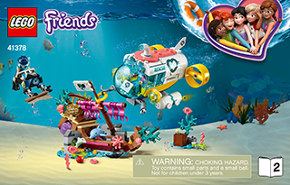 lego friends dolphins rescue mission 41378