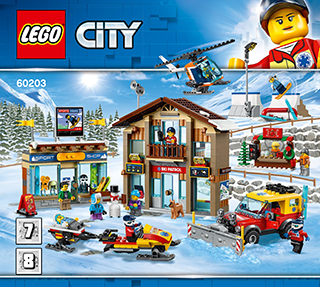 Skisportssted 60203 LEGO® City sæt for børn