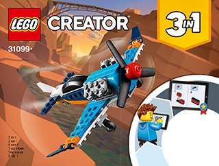 プロペラ飛行機 31099 - レゴ®クリエイターセット - LEGO.comキッズ