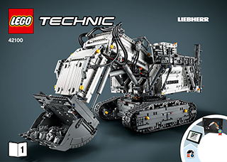 リープヘル R 9800 ショベル 42100 - レゴ®テクニックセット - LEGO