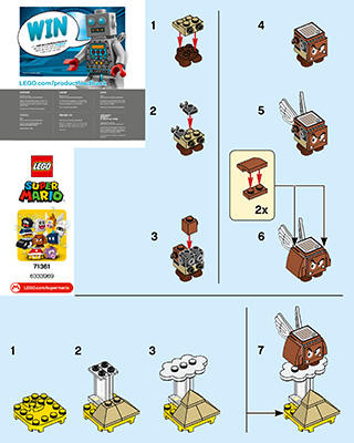 71361 Peepa Lego Super Mario Character Packs BRAND NEW 