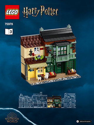 O Beco Diagonal 75978 - Conjuntos LEGO® Harry Potter™ e Animais  Fantásticos™ -  para crianças