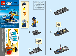 Lego Jet Ski Instructions