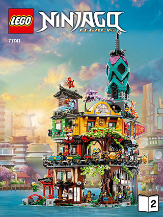 * NUEVO de Ninjago City Gardens 71741 LEGO Ninjago Goldener Meister Wu 