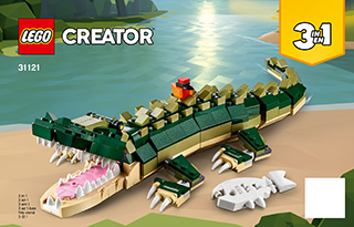 Lego City Coccodrillo Lego Istruzioni Building Instructions Download