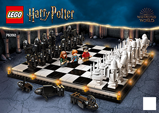 Jogo de Xadrez dos Feiticeiros de Hogwarts™ 76392 - Conjuntos LEGO® Harry  Potter™ e Animais Fantásticos™ -  para crianças